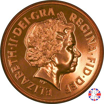 5 sovereigns - tipo didema anziana 1998 (Royal Mint, Llantrisant)