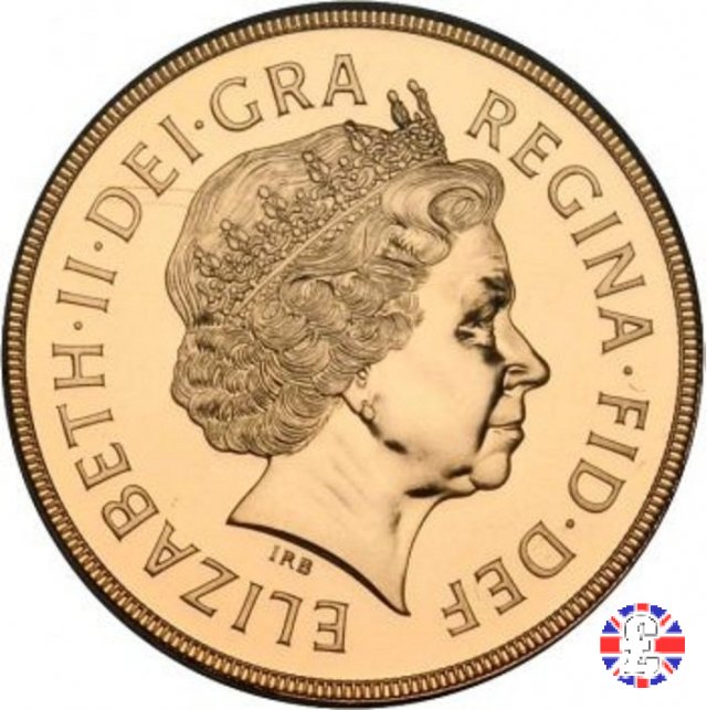 5 sovereigns - tipo didema anziana 2000 (Royal Mint, Llantrisant)