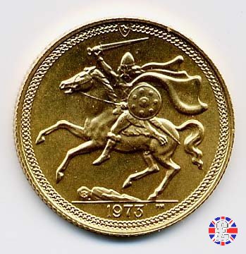 sovereign - elizabeth II 1973 (Pobjoy Mint)