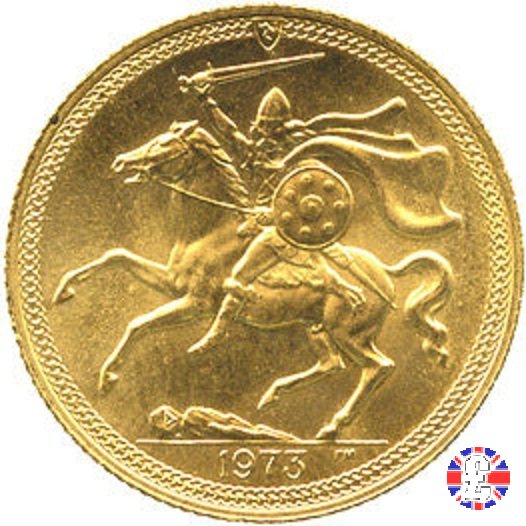 sovereign - elizabeth II 1973 (Pobjoy Mint)