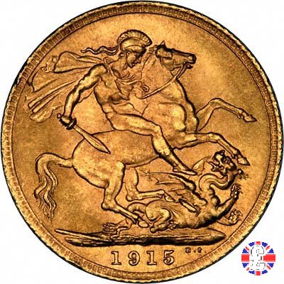 1 sovereign 1915 (London)