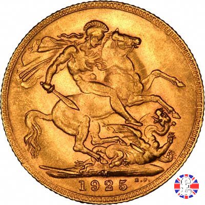 1 sovereign 1925 (Melbourne)