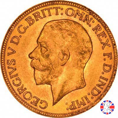 1 sovereign - testa stretta 1929 (Pretoria)