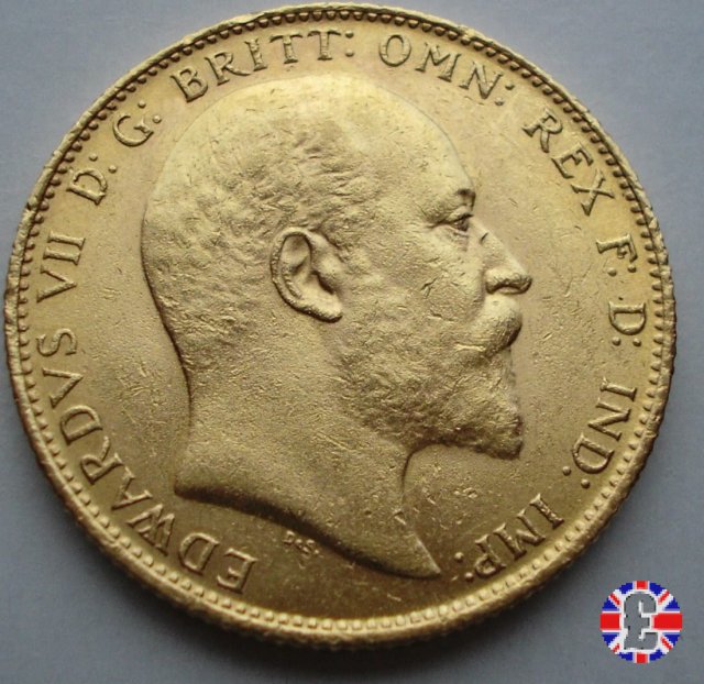 1 sovereign 1910 (Sydney)