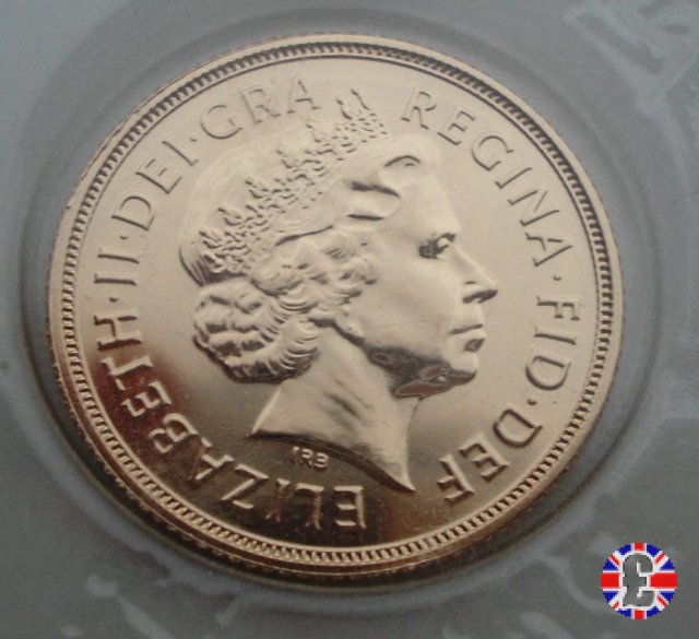 1 sovereign - tipo diadema anziana 2009 (Royal Mint, Llantrisant)