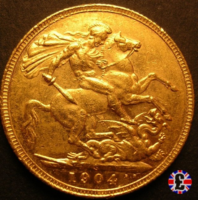 1 sovereign 1904 (Sydney)