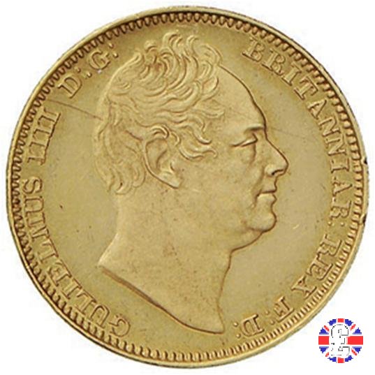 1/2 sovereign - diametro 19 1831 (London)