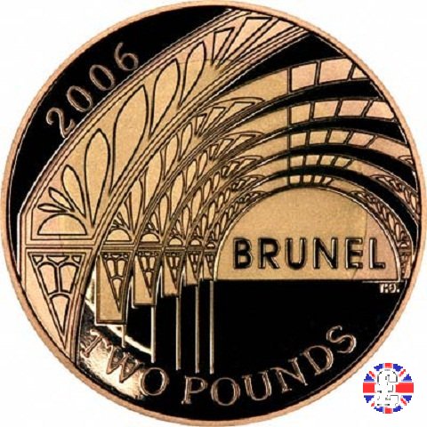 2 pounds - 2006 comm. Paddington Railway Station 2006 (Royal Mint, Llantrisant)