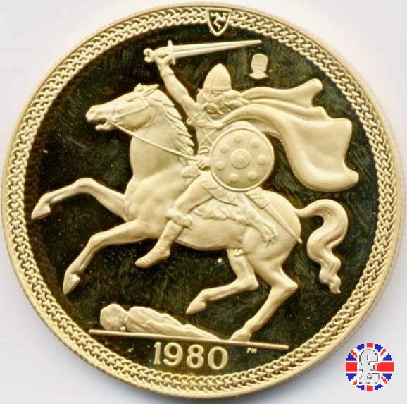 5 pounds - Elizabeth II 1980 (Pobjoy Mint)