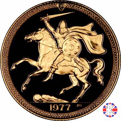 sovereign - elizabeth II 1977 (Pobjoy Mint)